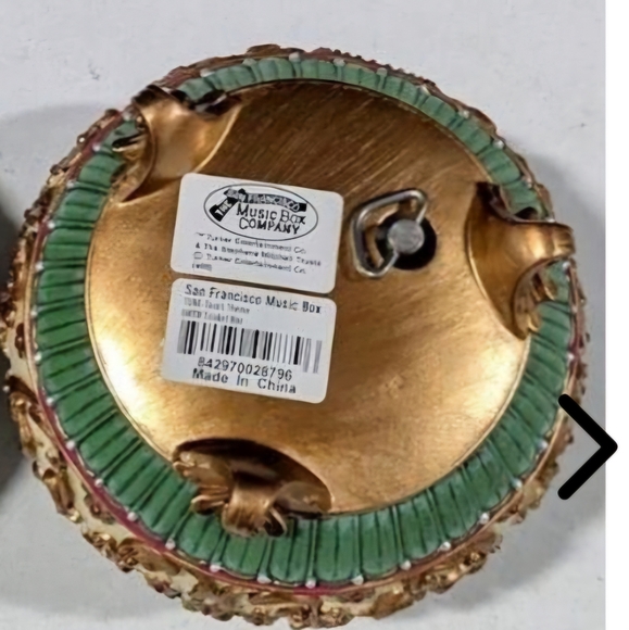 Scarlett Gone With The Wind Vintage San Francisco Music Box - Picture 2 of 5